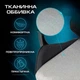 Кресло игровое Holmer GCH-01 Size L Fabric Gray/Black Nylon - изображение 7