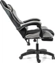 Кресло игровое Holmer GCH-04 Size L Fabric Black/Grey Nylon+Footrest - изображение 14