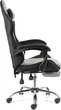 Кресло игровое Holmer GCH-05 Size L Fabric Gray/Black Metall+Footrest - изображение 2