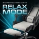 Кресло игровое Holmer GCH-05 Size L Fabric Gray/Black Metall+Footrest - изображение 7