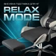 Кресло игровое Holmer GCH-06 Size L Fabric Black/Grey Metall+Footrest - изображение 7