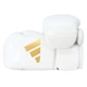 Боксерские перчатки Adidas Speed 50 (ADISBG50) White/Gold 8 унций - изображение 2