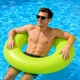 Надувной круг для купания Bambi 59262 Neon Green 91 см, неоново-зеленый, от 8 лет - изображение 3