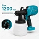 Акумуляторний фарбопульт Grand КЕ-20V/PRO 20В з вбудованим компресором (без АКБ) - зображення 6
