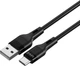 Кабель Make Silicone USB to Type-C 3A 1 м Black (MCB-CS1BK) - изображение 3