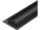 Odpływ liniowy prysznicowy Fala Wet & Dry Black 800 mm Czarny (71602) (5906083134074) - obraz 2