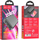 УМБ HOCO J100A High-ranking 20000 mAh 10.5W Black (6931474783585) - изображение 4