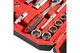 Набір інструменту Intertool 3/8" x 39од RED (ET-9039) - зображення 6