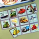 Настольная развивающая игра-пазл "Виды транспорта" Ubumblebees (ПСФ073) PSF073, 12 картинок-половинок - изображение 3