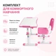 Растущая детская парта со стульчиком Cubby Sorpresa Pink - изображение 3