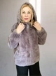 Жіноча коротка шуба Норка з капюшоном - зображення 2