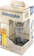 Набор пива Weihenstephaner Hefeweissbier белое нефильтрованное 5.4% 0.5 л x 3 шт + бокал 0.5 л (4105120018631) - изображение 3