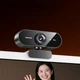 Веб-камера Full HD Q8 з мікрофоном, для комп’ютера для стриму та онлайн занять, для ПК 1080p - зображення 2
