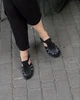 Черные кожаные босоножки с закрытым носком VIKA 38р(24.5см) черные (4373-38) - изображение 7