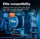 Оперативная память DDR5 32 Gb (6400 MHz) (Kit 16 Gb x 2) Crucial Pro OC Gaming Black (CP2K16G64C32U5B) - изображение 5