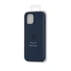 Чохол для iPhone 15 силіконовий Soft-touch Silicone Case Full Size (AA) Dark Blue - зображення 3