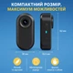Мініатюрна нагрудна камера DM10 Чорна Full HD 1080P, дисплей 1.47″, кут огляду 130°, зарядний кейс, USB Type-C - изображение 9