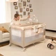 Кровать-манеж с пеленатором Kinderkraft Leody Up Grey (KCLEODUPGRY00AC) - изображение 3