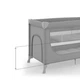 Кровать-манеж с пеленатором Kinderkraft Leody Up Grey (KCLEODUPGRY00AC) - изображение 5