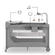 Кровать-манеж с пеленатором Kinderkraft Leody Up Grey (KCLEODUPGRY00AC) - изображение 7
