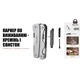 Мультитул Roxon Flash S803E 20 в 1 нержавеющая сталь 10,2х3,9х2,2 см черный - изображение 14