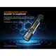Фонарь ручной Fenix C5 V2.0 1800 лм авиационный алюминий 135х34х25,5 мм черный - изображение 16