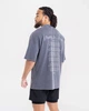 Футболка Poetry In Motion Oversized Темно-синя L - изображение 5