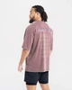 Футболка Poetry In Motion Oversized Бордова XL - изображение 5