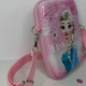 Сумочка дитяча для дівчаток Frozen Elsa через плече рожева 16×10×5 см - зображення 3