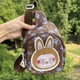 Сумка поясна дитяча Labubu через коричневе плече - зображення 5