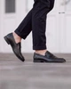 Лофери чоловічі Loafers Crocodile Skin 42 (26-26.5см) Black (арт 1393) - изображение 1