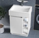 Тумба лакированная, Luxor Idea 60, с умывальником Imperio Low 60 - изображение 5