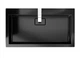 Тумба подвесная Status Vista 80, с умывальником Aria Low 80 Black - изображение 7