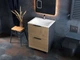 Тумба лакированная, Luxor Sena 60 Дуб, с умывальником Imperio Low 60 - изображение 1