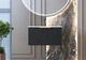 Тумба лакированная, подвесная Luxor French 60 Антрацит, с умывальником Imperio Low 60 - изображение 7