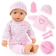Lalka Bobas Bayer My First Lisa z akcesoriami 36 cm Różowa 93610AA (4003336936100) - obraz 1