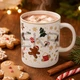 Новорічний порцеляновий кухоль Christmas 400 мл із пряниками (380-457-3) - зображення 3