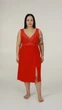 Ночная рубашка женская ellen Ruby 111/13/01 XL красный - изображение 3
