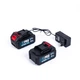 Коса аккумуляторная Rynor GrassHunter X200 PRO (21V, 4Ah) Триммер Райнор садовый с колесами и телескопической штангой + 2АКБ - изображение 14