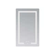 Зеркало Lidz Kubis (KU2) 500х800 с LED-подсветкой Touch, с антизапотеванием, с диммером, рег. яркости LD78LF936508048448 - изображение 3