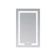 Зеркало Lidz Kubis (KU2) 500х800 с LED-подсветкой Touch, с антизапотеванием, с диммером, рег. яркости LD78LF936508048448 - изображение 4