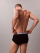 Чоловічі труси бріфи сліпи Calvin Klein набір з 5штук чорного кольору розмір М - зображення 3