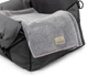 Флисовый плед для собак и кошек Harley and Cho Gray M 75x100 см (3104297) - изображение 4