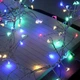 Гирлянда 100 м 2000 LED с пультом для праздников Разноцветная Серебристый провод LS-2675 - изображение 9