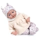 Lalka Bobas Bayer Reborn Baby z akcesoriami 38 cm Jasnoróżowa 93827AN (4003336421170) - obraz 4