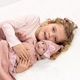 Lalka Bobas Bayer Reborn Baby z akcesoriami 38 cm Różowa 93827AO (4003336421194) - obraz 5