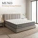 Матрац ортопедичний MUNO Premium Strong Memory односпальний 70x190 см пружинний PocketSpring різнобічної жорсткості для ліжка - изображение 1