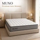 Матрац ортопедичний MUNO Premium Latex Memory односпальний 70x190 см пружинний PocketSpring середньої жорсткості для ліжка - изображение 1
