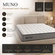 Матрац ортопедичний MUNO Premium Latex Memory односпальний 70x190 см пружинний PocketSpring середньої жорсткості для ліжка - изображение 3