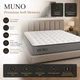 Матрац ортопедичний MUNO Premium Soft Memory односпальний 70x190 см пружинний PocketSpring середньої жорсткості для ліжка - изображение 3